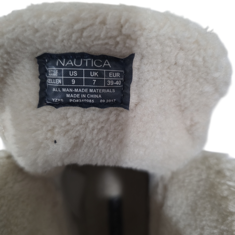 Nautica Women's Tan Fur-Lined Sneakers - Picture 4 of 5